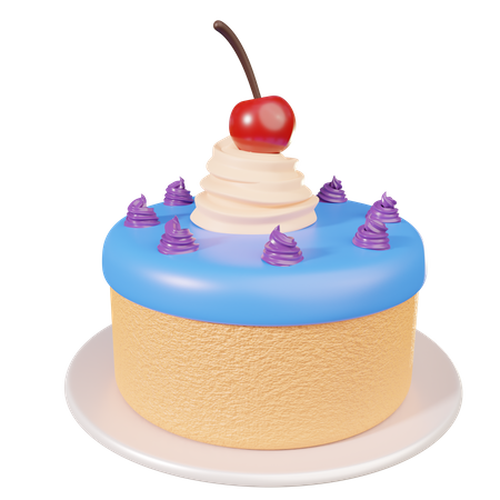 Gâteau  3D Icon