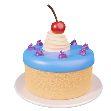 Gâteau  3D Icon