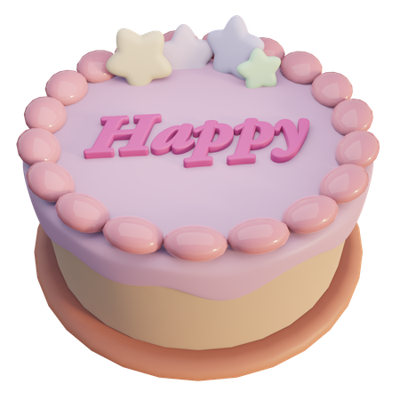 Gâteau  3D Icon
