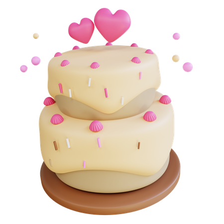 Gâteau  3D Icon