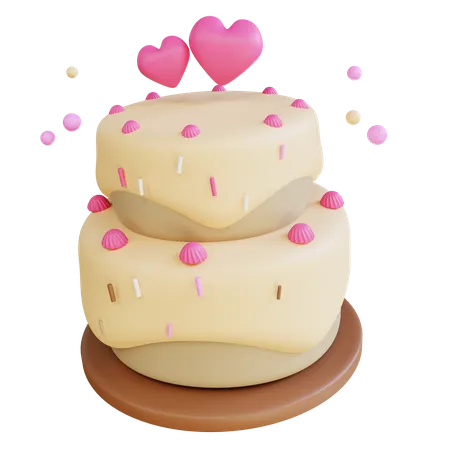 Gâteau  3D Icon