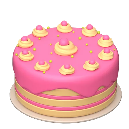 Gâteau  3D Icon