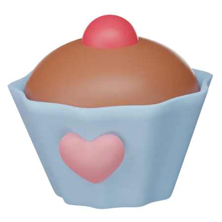 Gâteau d'amour  3D Icon