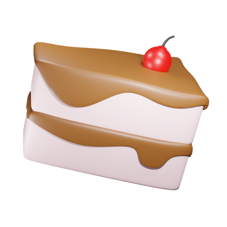 Gâteau au caramel  3D Icon