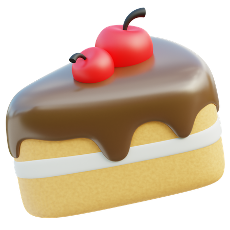 Gateau au chocolat  3D Icon