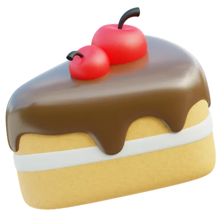 Gateau au chocolat  3D Icon