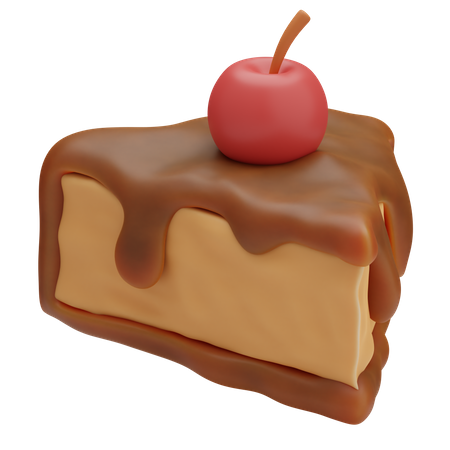 Gateau au chocolat  3D Icon