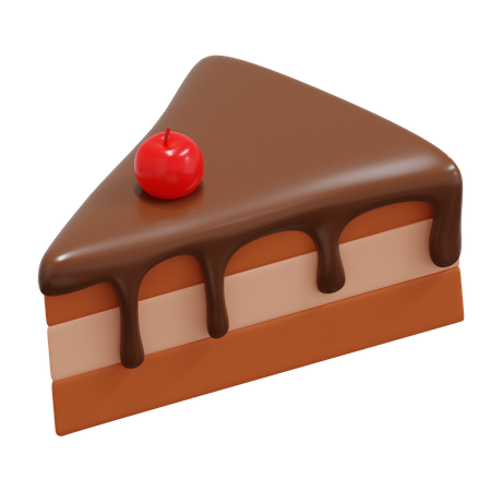 Gateau au chocolat  3D Icon