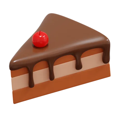 Gateau au chocolat  3D Icon