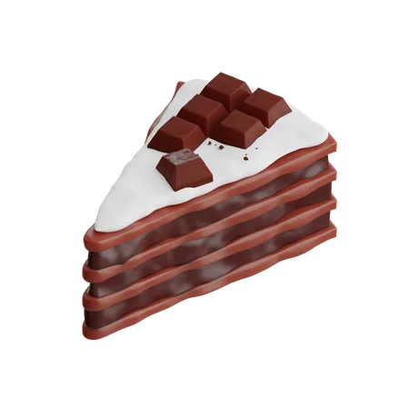 Gateau au chocolat  3D Icon