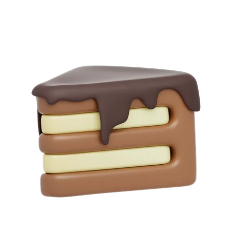 Gateau au chocolat  3D Icon