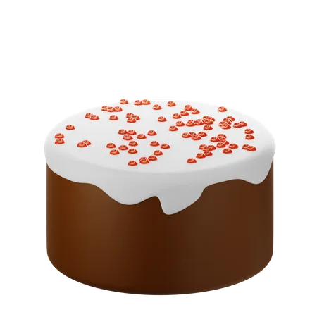 Gâteau aux bougies  3D Icon