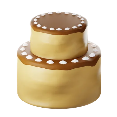 Gâteau aux bougies  3D Icon