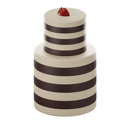 Gâteau aux bougies  3D Icon