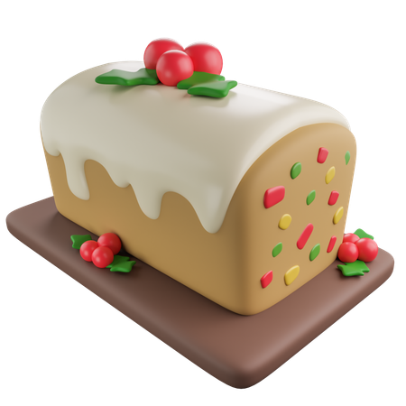 Gâteau aux fruits  3D Icon