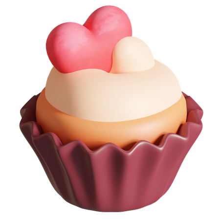 Gâteau d'amour  3D Icon