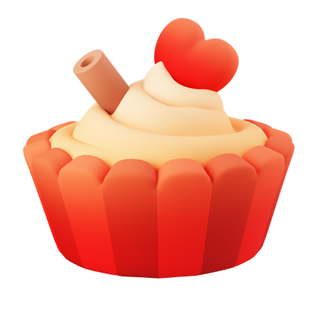 Gâteau d'amour  3D Icon