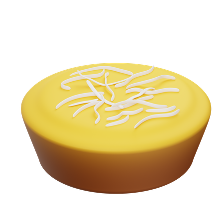 Gâteau de boue  3D Icon