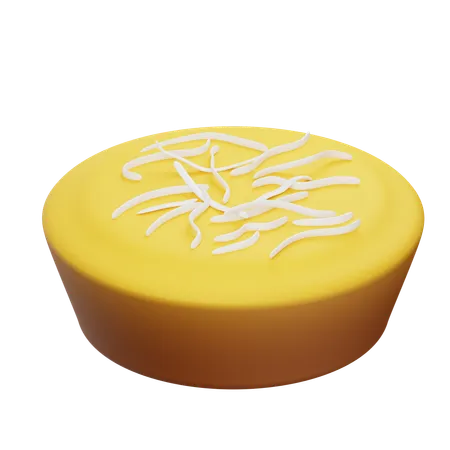 Gâteau de boue  3D Icon