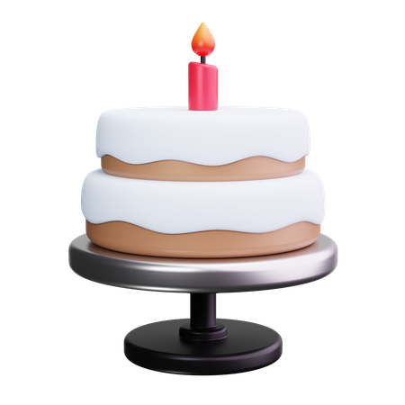 Gâteau de mariage  3D Icon