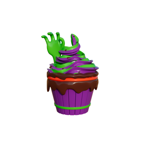 Gâteau d'Halloween  3D Icon