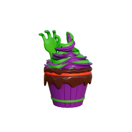 Gâteau d'Halloween  3D Icon