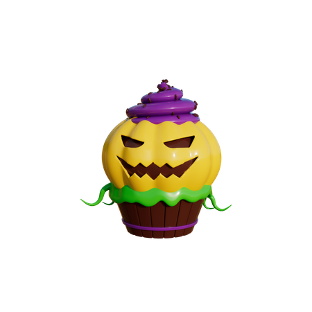 Gâteau d'Halloween  3D Icon