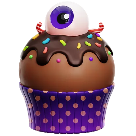 Gâteau effrayant  3D Icon