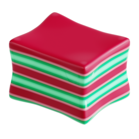 Gâteau en couches  3D Icon