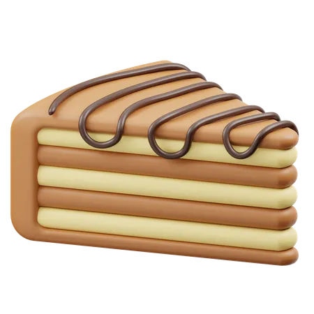 Gâteau Napoléon  3D Icon