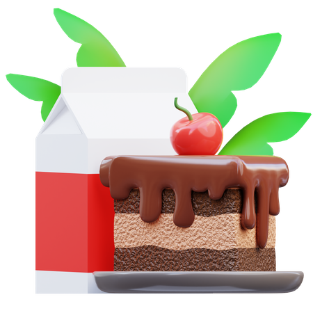 Gâteau petit-déjeuner  3D Icon