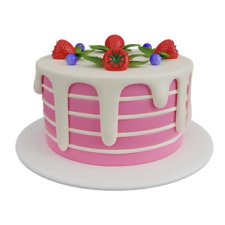 Gâteau surprise  3D Icon