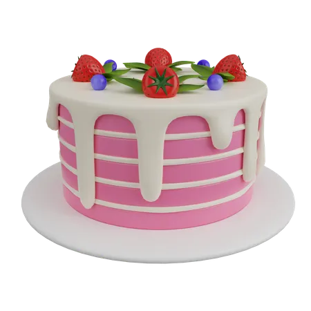 Gâteau surprise  3D Icon