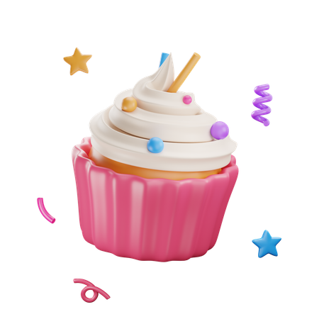 Gâteau  3D Icon