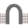 free 3d funeral place gate 