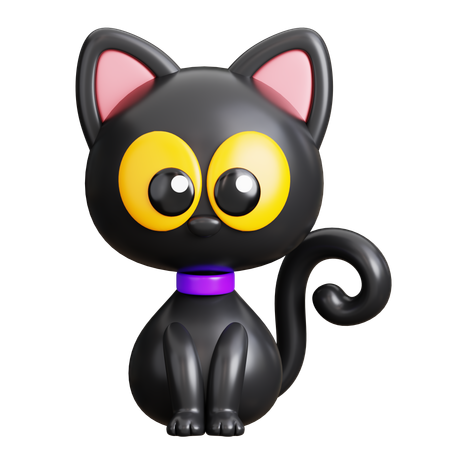 Gato  3D Icon