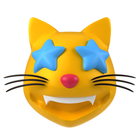 Emoji de gato  3D Icon