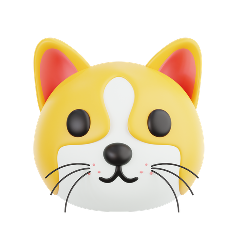 Emoji de gato  3D Icon