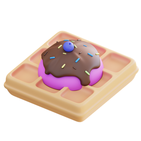 Gaufre  3D Icon