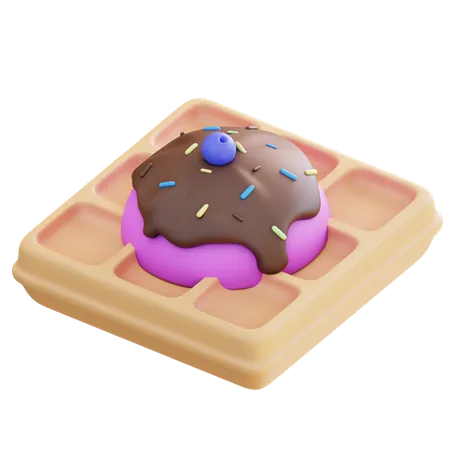 Gaufre  3D Icon