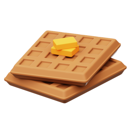 Gaufre  3D Icon