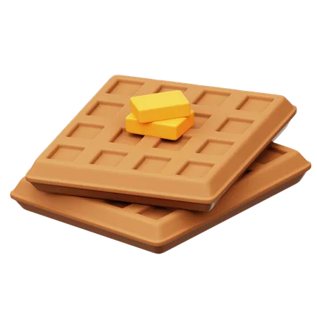 Gaufre  3D Icon