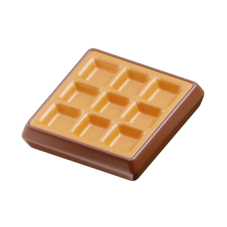 Gaufre  3D Icon