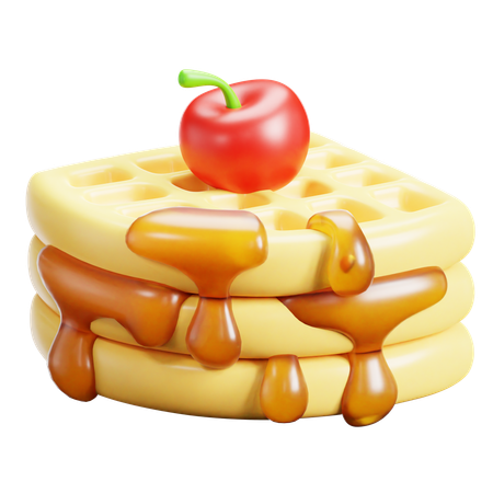 Gaufre  3D Icon