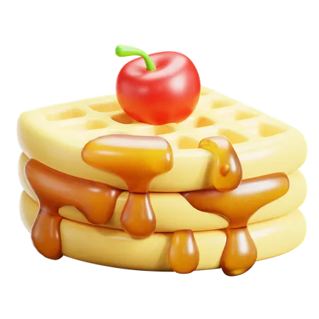 Gaufre  3D Icon