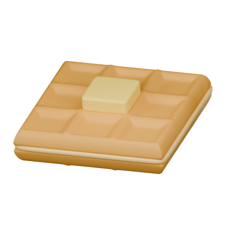 Gaufre  3D Icon