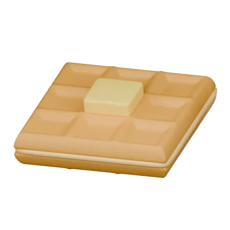 Gaufre  3D Icon