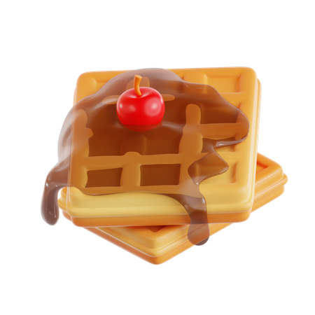 Gaufre  3D Icon