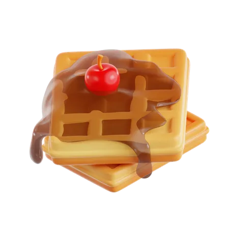 Gaufre  3D Icon