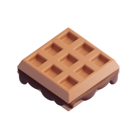 Gaufre  3D Icon